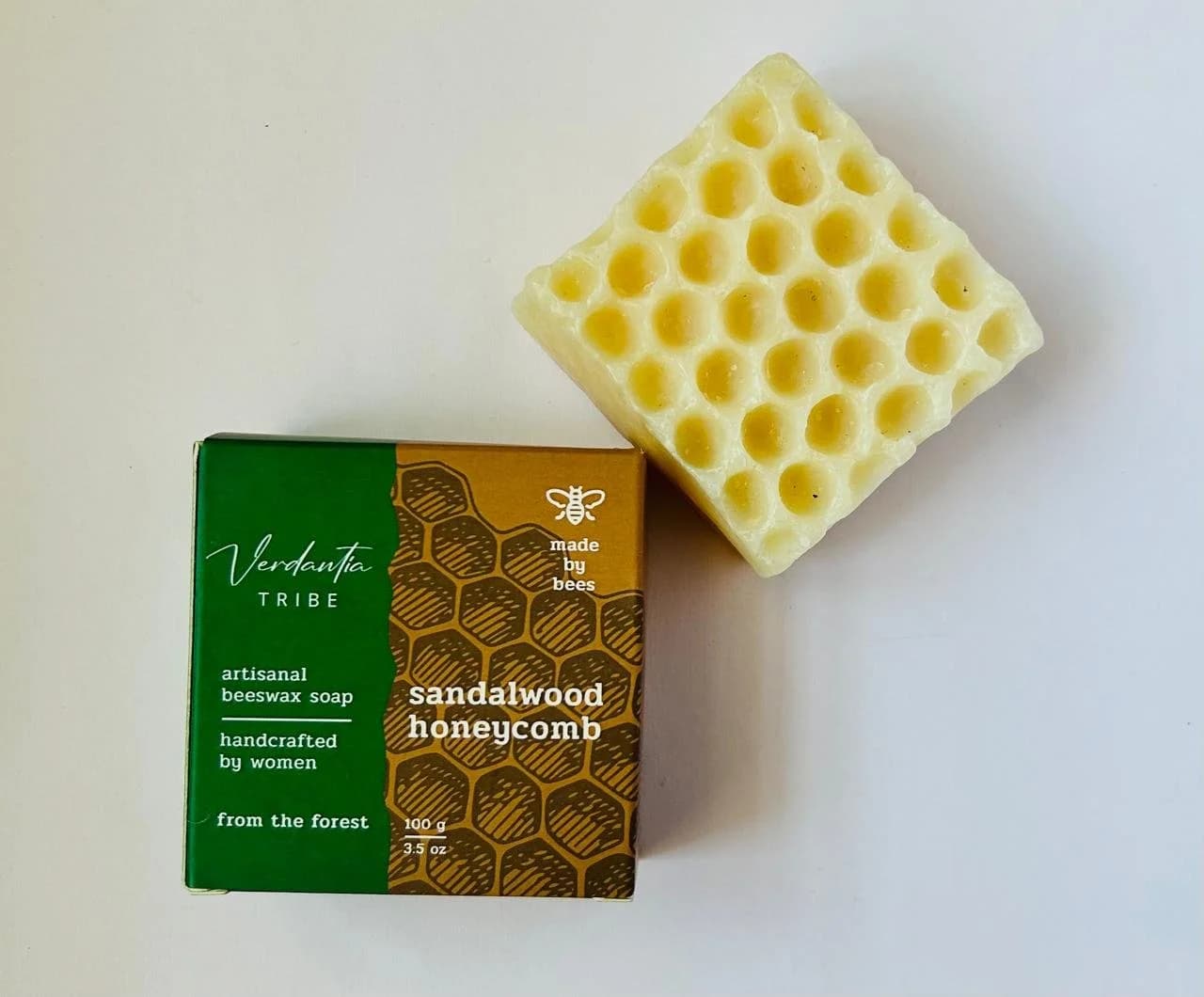 Sandalwood Honeycomb Soap — 100 Grams