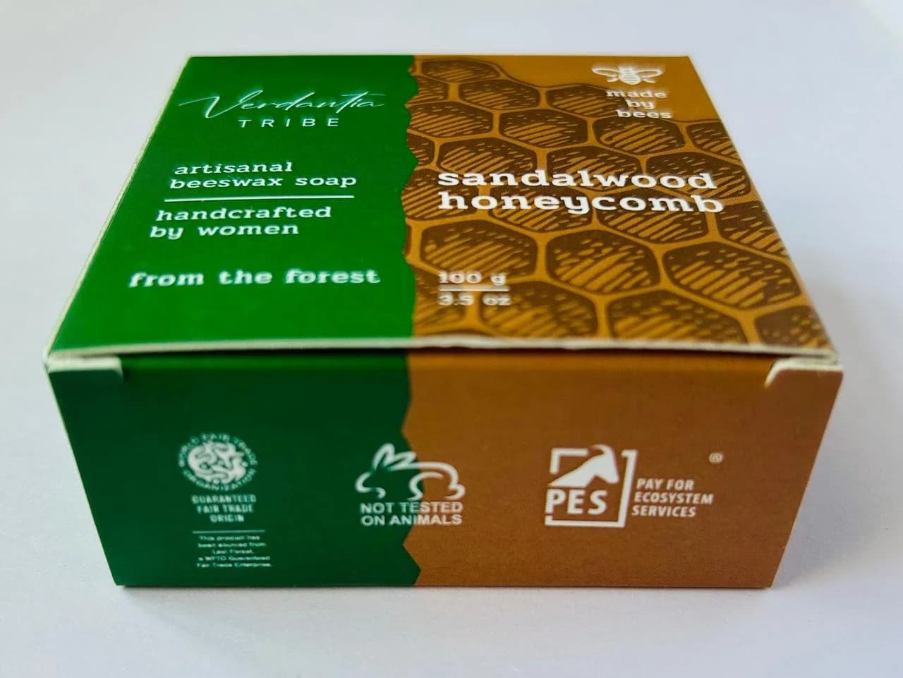 Sandalwood Honeycomb Soap — 100 Grams detail 3