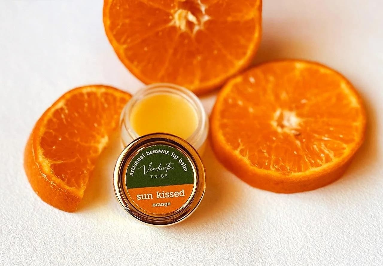 Sun Kissed Orange — Lip Balm detail 3