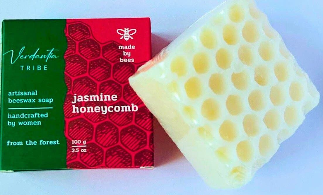 Jasmine Honeycomb Soap — 100 Grams