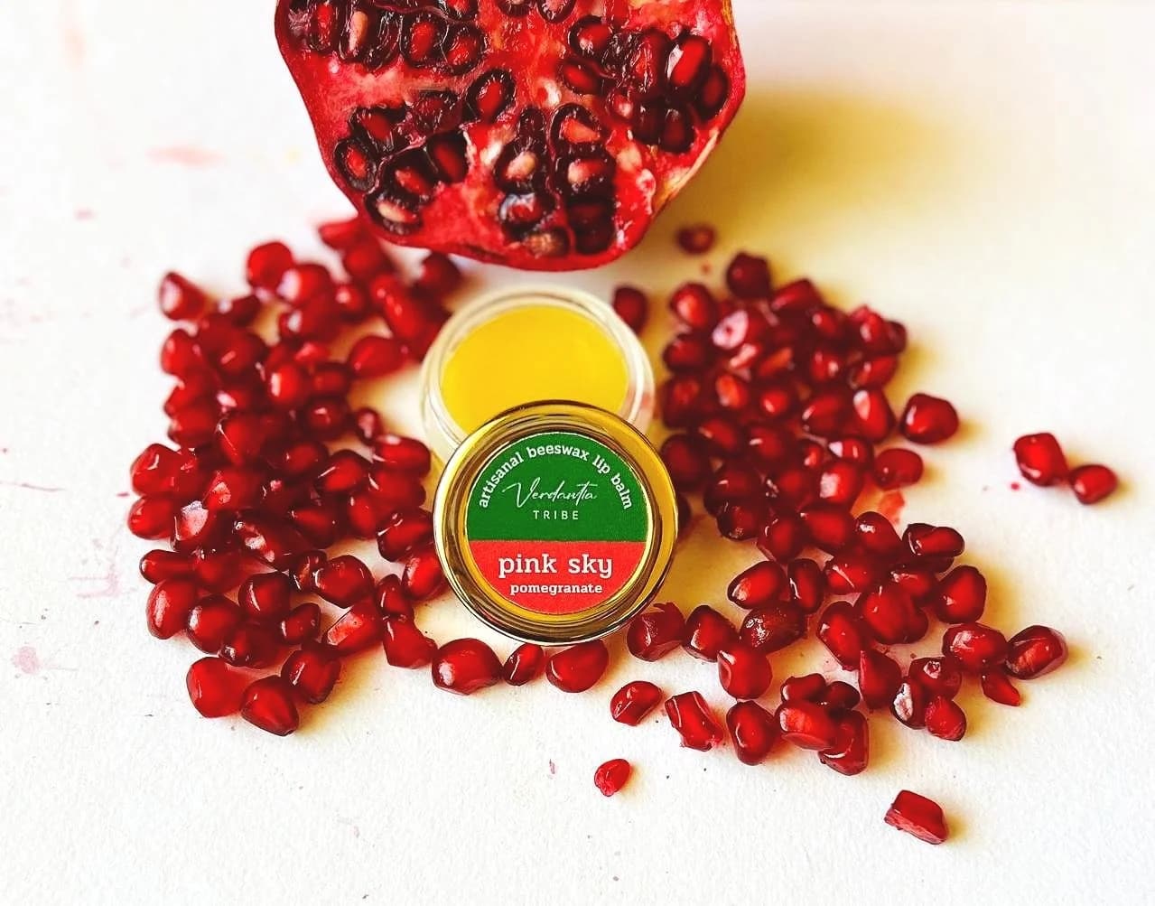 Pink Sky Pomegranate — Lip Balm detail 3